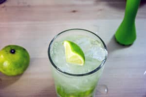 Heerlijk frisse mix met wodka
